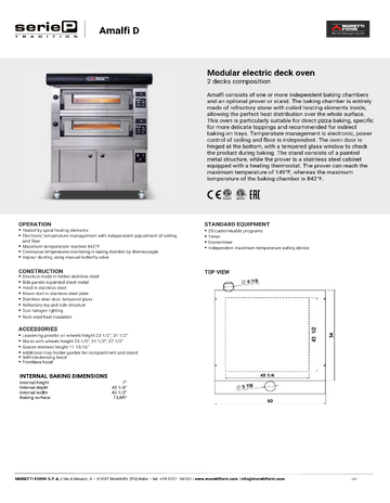 Spec Sheet