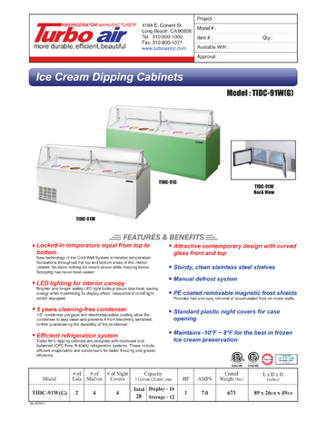 Spec Sheet