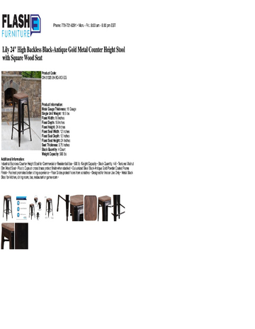 Spec Sheet