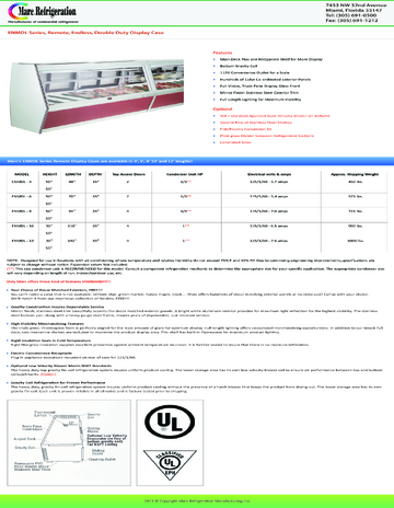 Spec Sheet