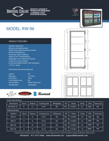 Spec Sheet
