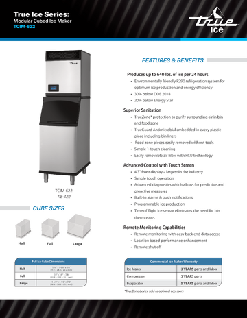 Spec Sheet