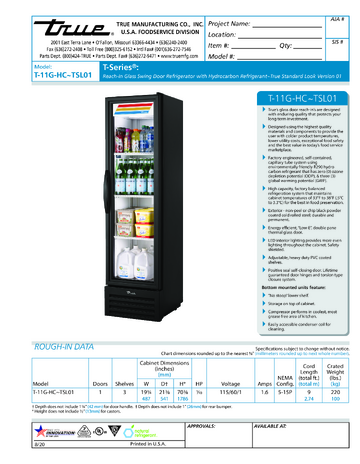 Spec Sheet
