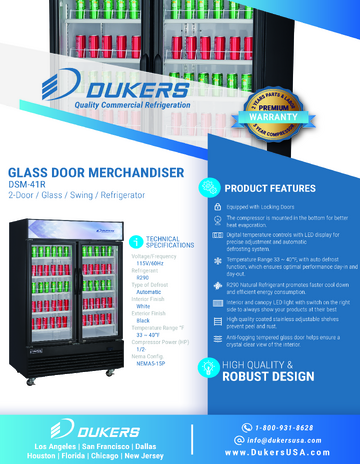 Spec Sheet