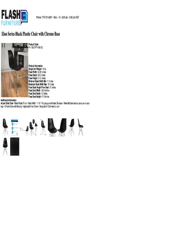 Spec Sheet