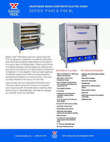Spec Sheet