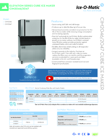Spec Sheet