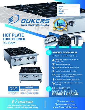 Spec Sheet