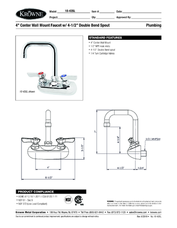 Spec Sheet