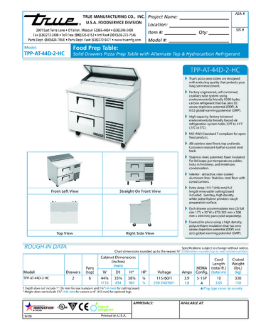 Spec Sheet