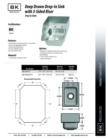 Spec Sheet