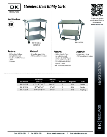 Spec Sheet