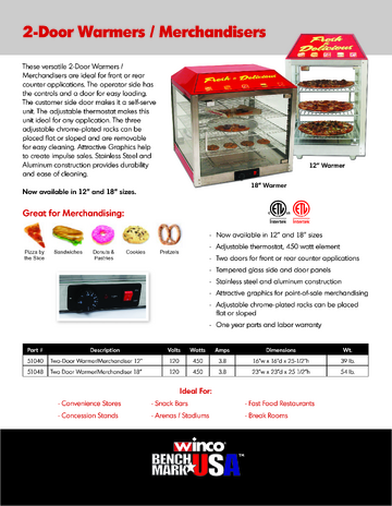 Spec Sheet