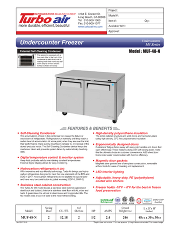 Spec Sheet