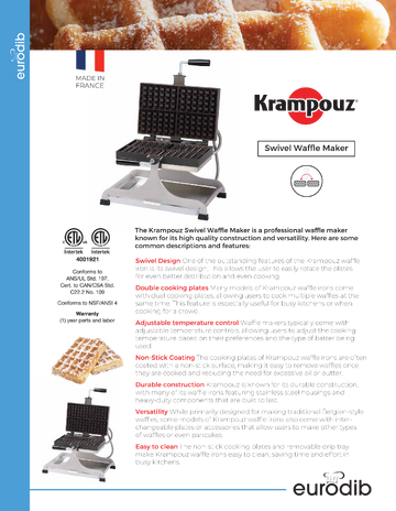 Spec Sheet