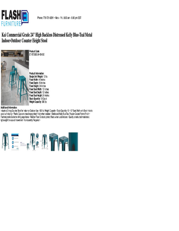 Spec Sheet