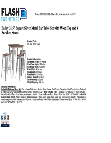Spec Sheet