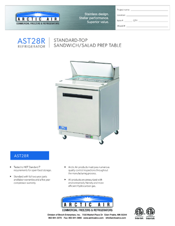 Spec Sheet