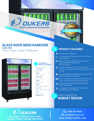 Spec Sheet