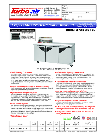 Spec Sheet