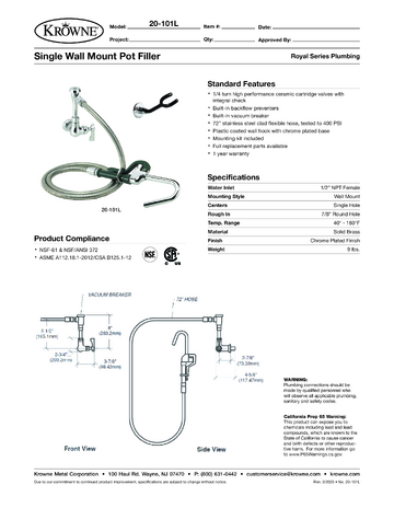 Spec Sheet