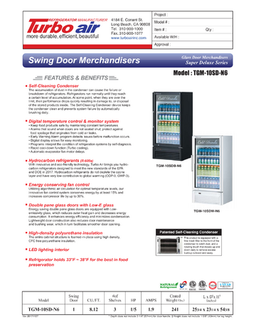 Spec Sheet