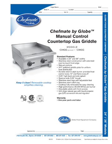 Spec Sheet