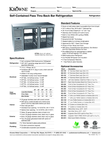 Spec Sheet