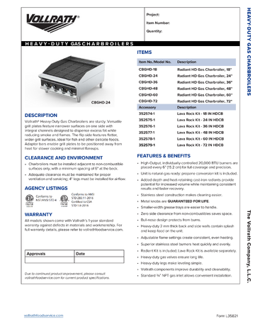 Spec Sheet