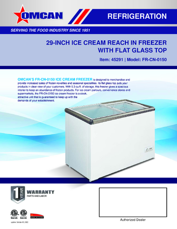 Spec Sheet