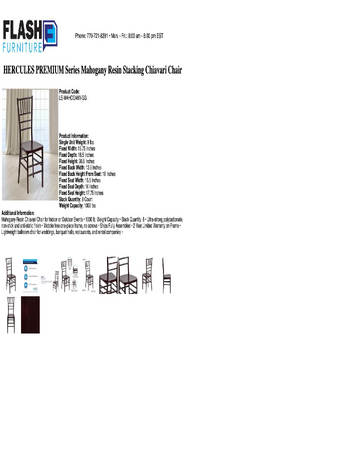 Spec Sheet