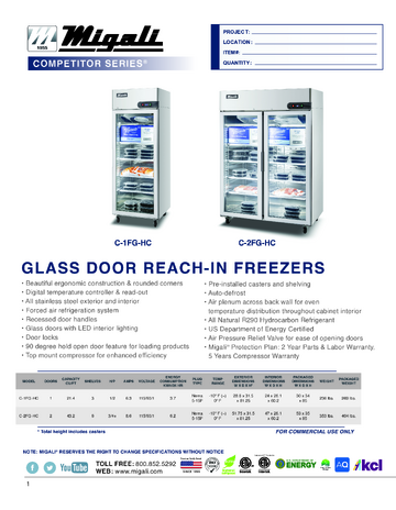 Spec Sheet