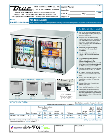 Spec Sheet