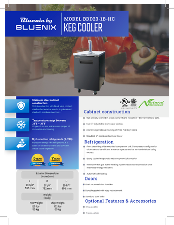 Spec Sheet