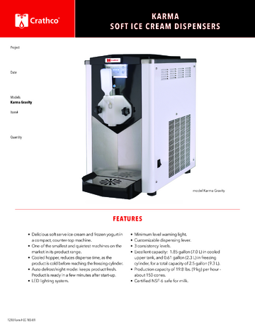 Spec Sheet