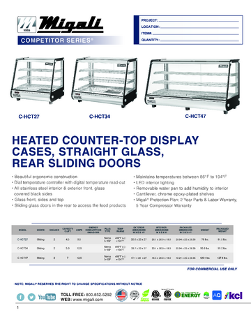 Spec Sheet