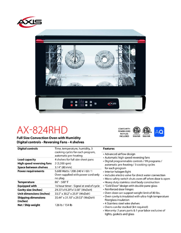 Spec Sheet