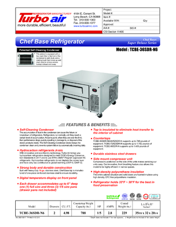 Spec Sheet