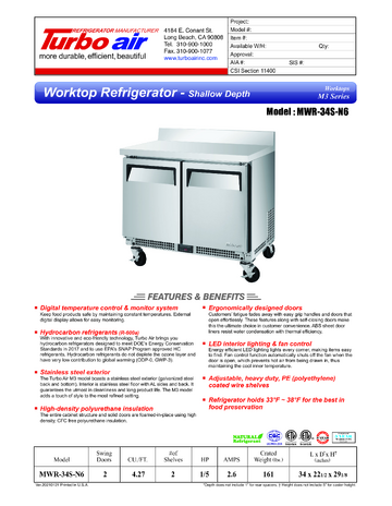 Spec Sheet
