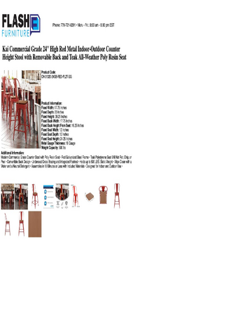Spec Sheet