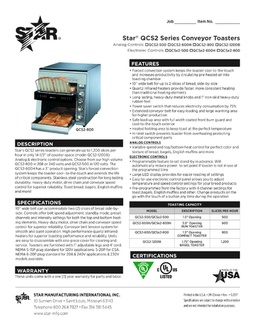 Spec Sheet