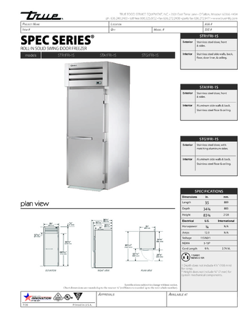 Spec Sheet