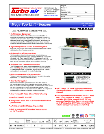 Spec Sheet