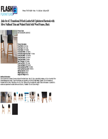 Spec Sheet