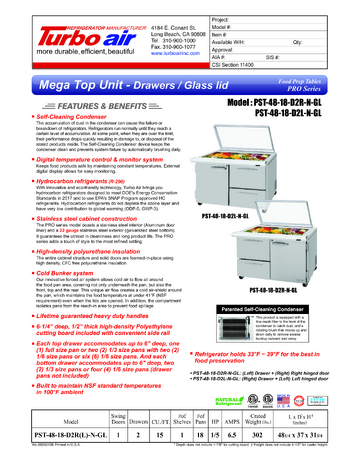 Spec Sheet