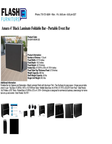Spec Sheet