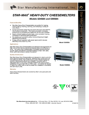 Spec Sheet
