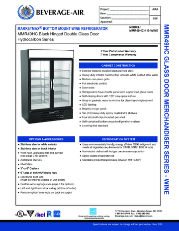 Spec Sheet