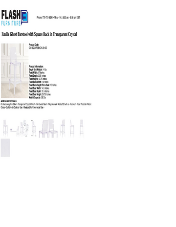 Spec Sheet