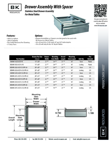 Spec Sheet